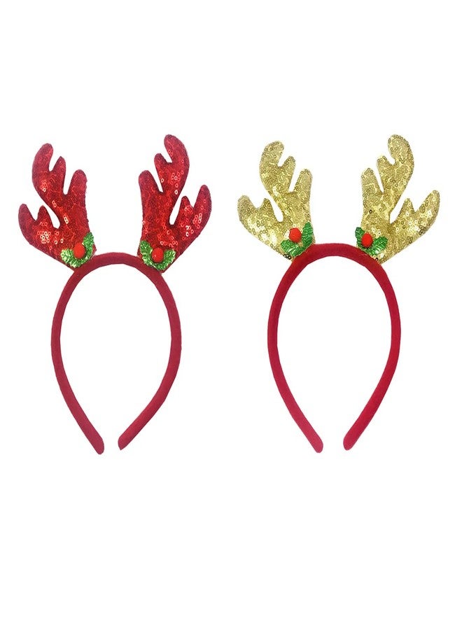 Evisha Hairband Party Costume (Multi_Standard) Pack of 2 Assorted Colour - Image 1